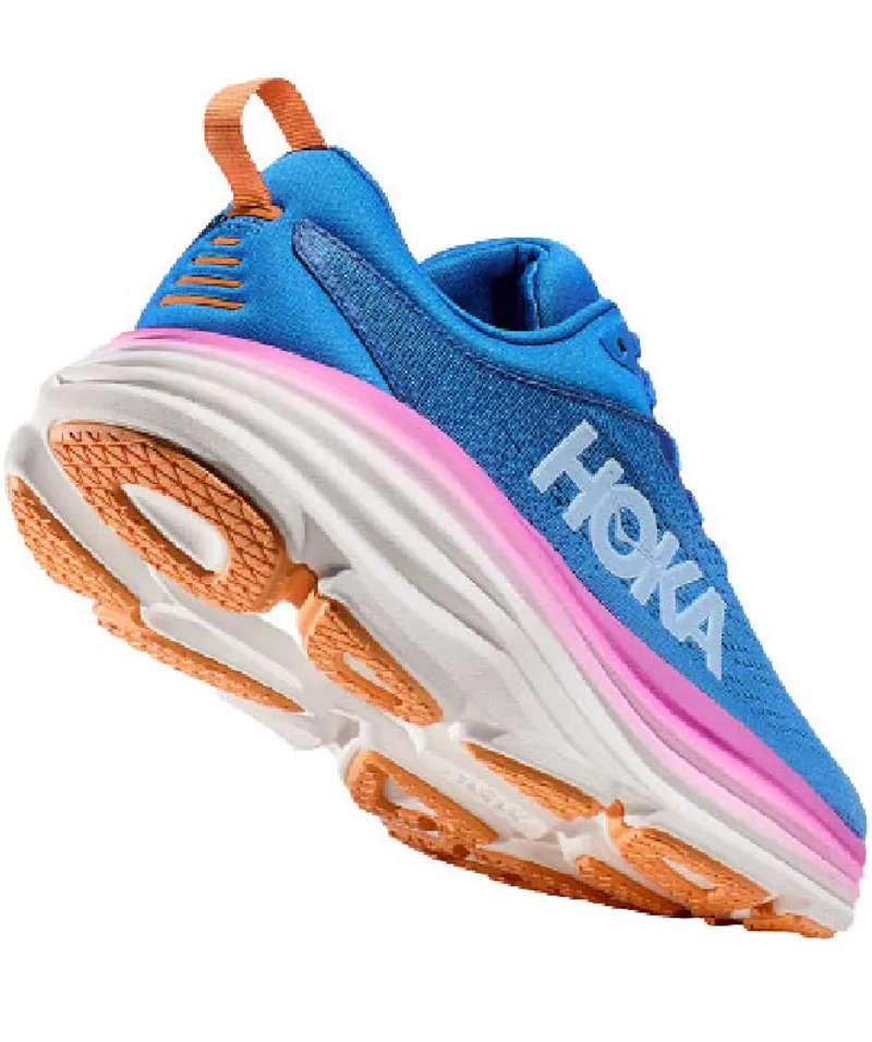 Hoka One One Women's Bondi 8 Costal Sky/All Aboard-3